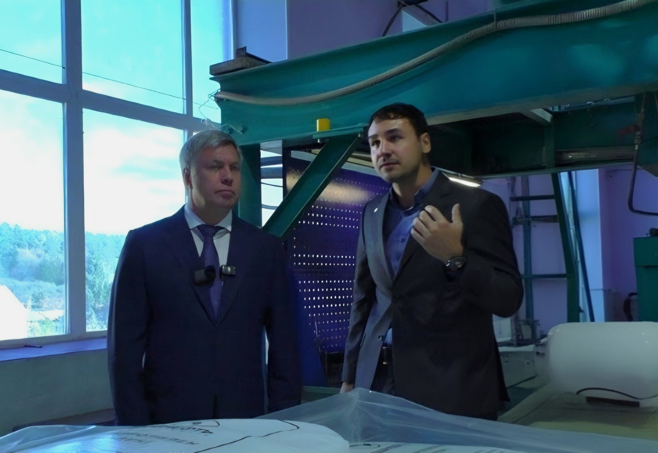 Губернатор Ульяновской области Алексей Русских посетил Димпласт